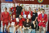 Europos Sąjungos sambo taurėje lietuviai iškovojo 33 medalius