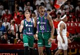 Įspūdingai pratęsimą išplėšusi „Unicaja“ eliminavo „Barcelona“