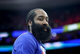 J.Hardenas iš „76ers“ komandos gauna tik ketvirtadalį atlyginimo