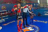 Lietuvos muaythai kovotojai pasaulio čempionate startavo dviem pergalėmis
