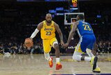 Jamesas vedė „Lakers“ į pergalę prieš „Warriors“