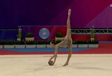 F.Šostakaitė meninės gimnastikos varžybose Portugalijoje – 8-a