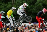 Lietuvių savaitgalis BMX lenktynėse: pasaulio taurės ketvirtfinalis ir medalių lietus Latvijoje