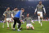 A.Rabioto pelnytas įvartis padovanojo „Juventus“ pergalę prieš „AS Roma“