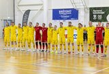Lietuvos futsal rinktinė antroje dvikovoje turėjo pripažinti latvių pranašumą