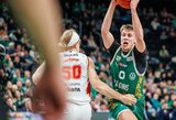 Juzėnas karjerą tęs NCAA čempionate