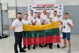 Pasaulio kikbokso taurės etape – 3 lietuvių medaliai