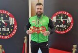 Nesutrukdė net ir trauma: Italijoje – E.Arefjevo rekordai