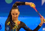 F.Šostakaitė išbandė jėgas pasaulio meninės gimnastikos taurės etape