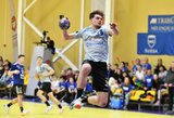 Lyderių dvikovą laimėję „Dragūno“ rankininkai tiesiausiu keliu žengė į pusfinalį