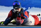 Olimpines biatlono varžybas Pekine užbaigė ketvirtas J.T.Boe aukso medalis