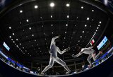 Europos jaunių fechtavimo čempionate M.Medišauskas nukeliavo iki šešioliktfinalio