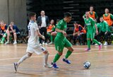 Futsal A lygoje finalo ir mažojo finalo serijos startavo įspūdingomis dramomis