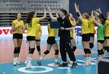 Lietuvos tinklininkių Švedijoje laukia akistata prieš vieną geriausių pasaulio žaidėjų