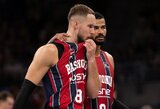 „Baskonia“ neatsilaikė prieš galingą „Hapoel“ puolimą