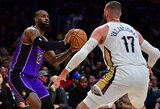 „Lakers“ sutriuškino J.Valančiūno klubą