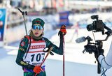 Pasaulio biatlono taurėje – įspūdingas J.Traubaitės startas ir istorinė šveicarų pergalė