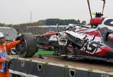 306 km/val. greitis ir 50G apkrova: po šiurpios avarijos „F-1“ pilotai reikalauja imtis skubių veiksmų