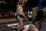 „Dirty Boxing 1“: 47-erių buvęs UFC kovotojas Y.Romero likus mažiau nei pusę minutės nokautavo dešimčia metų jaunesnį varžovą