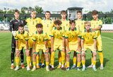 Lietuvos U-17 futbolo rinktinė sužais dvejas kontrolines rungtynes Slovakijoje