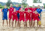 Lietuvos paplūdimio futbolo rinktinė sužais dvejas draugiškas rungtynes Čekijoje