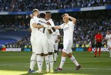 6 įvarčius pelnęs „Real“ nušlavė „Valladolid“, K.Benzema pasižymėjo 3 kartus
