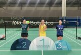 S.Golubickaitė ir D.Beržanskis triumfavo Lietuvos badmintono taurės turnyre