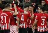 „Athletic“ išrašė „Atletico“ klubui ketvirtąjį pralaimėjimą šiame sezone „La Liga“ pirmenybėse 