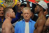 „Canelo“ prieš kovą dėl visų 5 pasaulio čempiono diržų apie varžovo ūgį: „Man nusišvilpt“