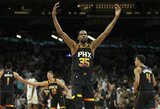 Durantas „Rockets“ gretose atsidūrė po istorinių NBA mainų