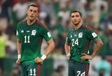 Per mažu įvarčių skirtumu Saudo Arabiją nugalėjusi Meksika dramatiškai baigė savo pasirodymą pasaulio čempionate