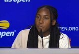 „US Open“ turnyre į pusfinalį nepatekusi C.Gauff: „Sunku rasti balansą tarp pasididžiavimo savimi ir nusivylimo“