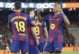 Lewandowkis atsisveikino su „Camp Nou“, „Barcelona“ iškovojo dar vieną pergalę