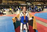 Pasaulio jaunimo tekvondo čempionate Masytė nusileido būsimai aukso medalio laimėtojai
