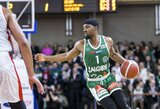 I.Tayloro sulaukęs „Žalgiris“  šventė pergalę Utenoje