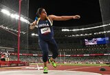 Tokijo olimpiadoje sužibėjusi disko metikė įkliuvo dėl dopingo vartojimo