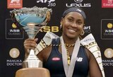 C.Gauff nori, kad tenisas pasektų NBA „Visų žvaigždžių“ savaitgalio pavyzdžiu: paaiškino, kaip moterys galėtų varžytis su vyrais