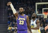 LeBronas vedė „Lakers“ į pergalę