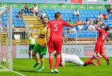Pirmose pasaulio čempionato rungtynėse „hat-tricką“ įmušęs M.Radžiukynas: „Iš naujo įsimylėjau futbolą“