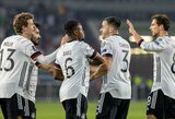 Vokietijos rinktinė pasaulio futbolo čempionato atrankoje atseikėjo Lichtenšteinui net 9 įvarčius