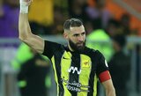 Saudo Arabijos žvaigždžių projektas toliau bliūkšta: K.Benzema nesirodo treniruotėse