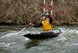 Visvaldas Pumputis pergalingai pradėjo Lietuvos baidarių ir kanojų slalomo sezoną