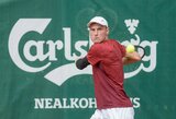 T.Vaišė pirmą kartą karjeroje žaidė ATP „Challenger“ turnyro kvalifikacijoje 