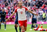 Fantastiškas H.Kane'o pasirodymas lėmė įspūdingą „Bayern“ pergalę