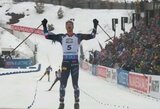 Dramatiškose pasaulio biatlono taurės lenktynėse – S.H.Laegreido pergalė