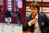 Po pralaimėjimo rusui nesusivaldęs Carlsenas atsitiesė ir laimėjo rekordinį pasaulio čempiono titulą