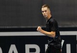 Pirmas toks titulas V.Gaubo karjeroje: lietuvis su K.De Schepperiu laimėjo ITF turnyro dvejetų finalą 