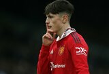 „Manchester United“ puolėjas susilaukė problemų dėl trenerio sprendimus kvestionavusių pranešimų pamėgimo