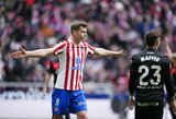 „Atletico“ namuose sutriuškino „La Liga“ autsaiderius
