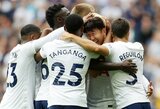 Fantastiškas H.Min Sono baudos smūgis padovanojo „Tottenham“ komandai trečiąją pergalę „Premier“ lygoje